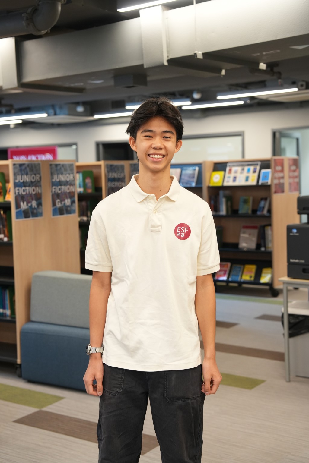 英基沙田學院 Neil Hui（圖片來源：受訪者提供）