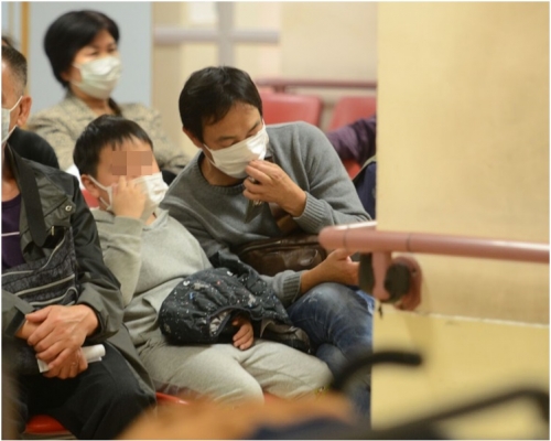 男童腳部受傷，清醒送廣華醫院治理。