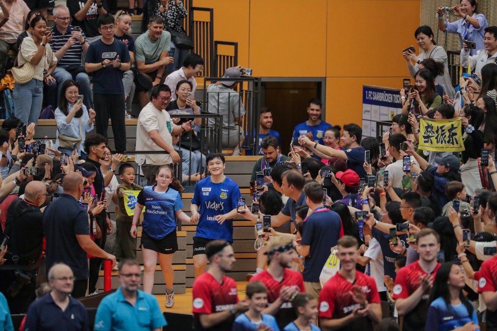 樊振東12月會出戰德甲和歐聯。新華社