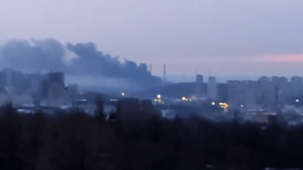 哈尔科夫州和第2大城哈尔科夫已遭受15次空袭。网片截图