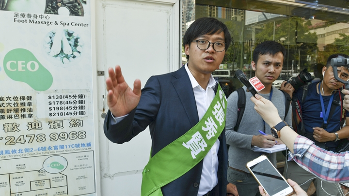 前區議員張秀賢被指以「大便出血」及生意周轉出問題為由,向中學同學借貸未還1萬元。資料圖片