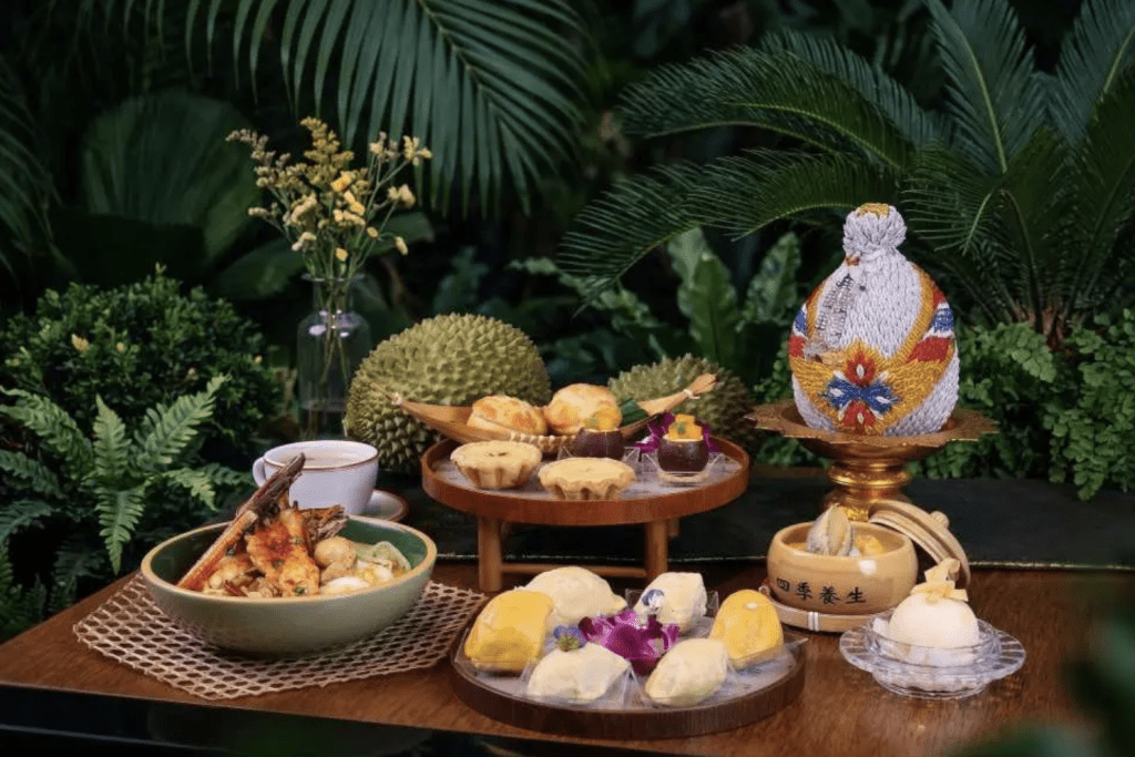 尖沙咀Hotel ICON TheMarket X 甄沾记经典椰香榴梿下午茶（图片来源：KKday）