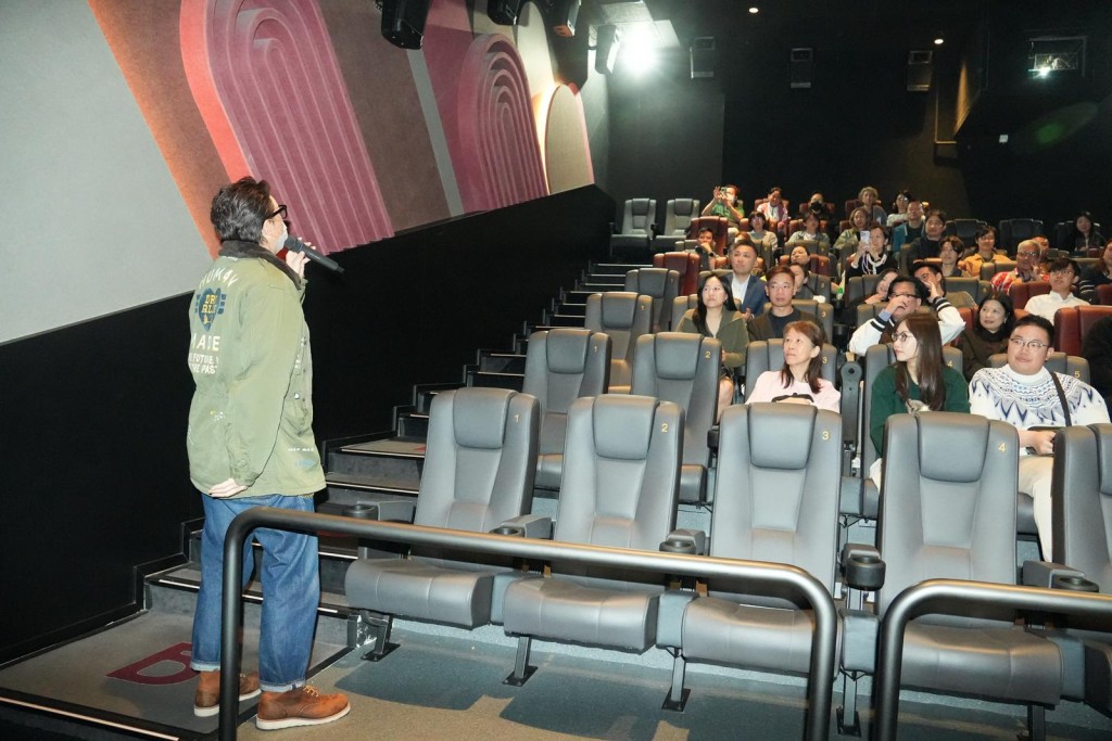 張繼聰的分享獲得全場掌聲支持。 張繼聰的分享獲得全場掌聲支持。