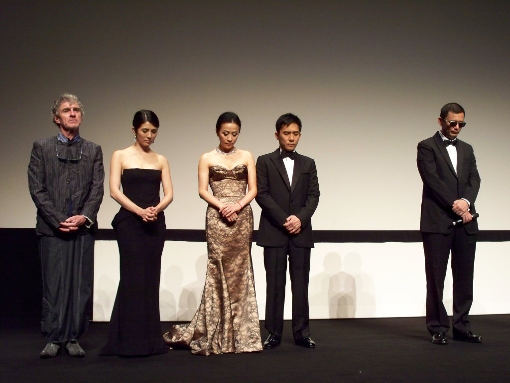 梁朝伟刘嘉玲两夫妇曾与杨采妮合作拍《东邪西毒》。