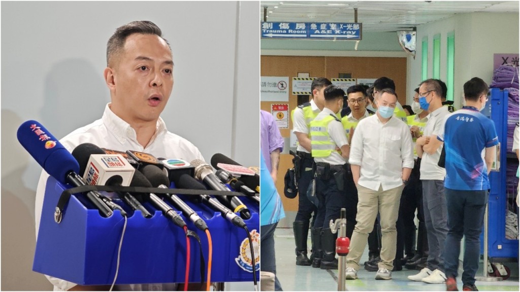 深圳灣城巴撞警車｜據悉墮橋交通警入職10年 周一鳴趕至醫院探望：整個警隊為他打氣