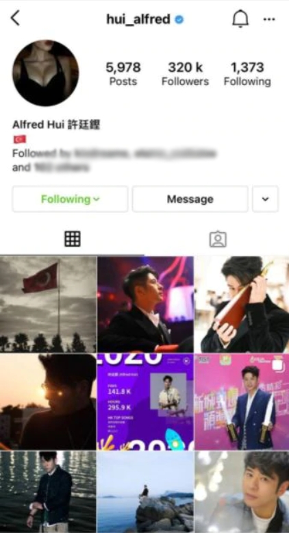 黑客入侵了許廷鏗IG,並上載了一張土耳其國旗相片並寫道「Red and White」。