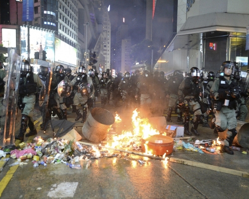 香港示威衝突不斷。資料圖片