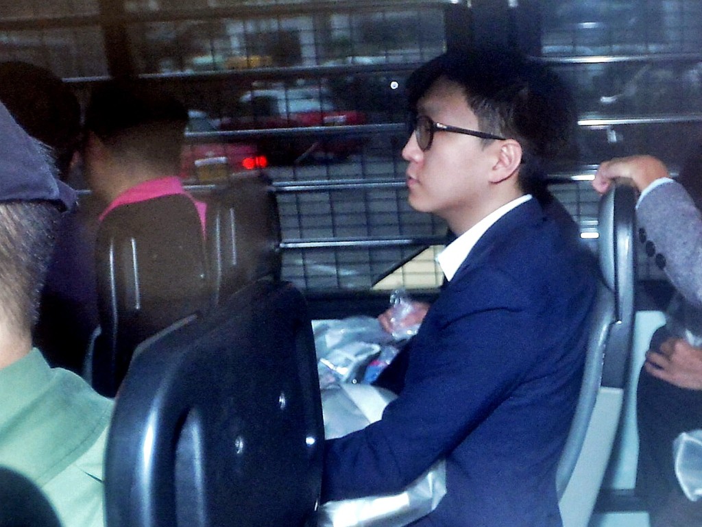 陪審團未能就被告梁天琦(圖)、李諾文及林傲軒涉及砵蘭街的暴動罪達成裁決。資料圖片