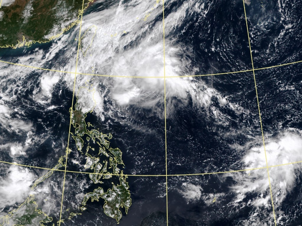 預料位於菲律賓以東海域的低壓區會逐漸發展。 此外，位於西北太平洋的另一個低壓區亦有可能發展為熱帶氣旋。台灣中央氣象局圖片