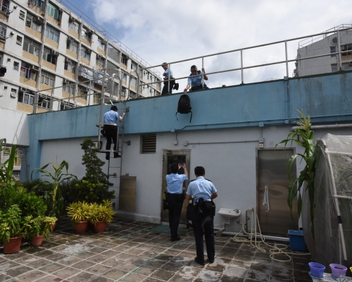 警方到場調查。梁國峰攝