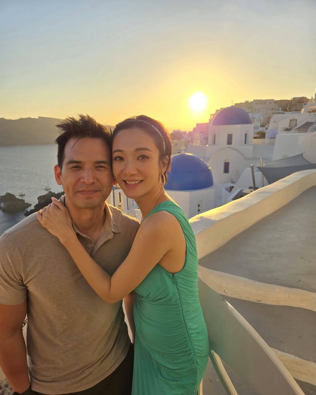王君馨結婚前,與Daniel維持異地戀。 王君馨結婚前,與Daniel維持異地戀。