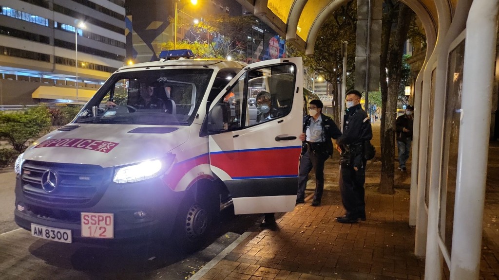 警方到場調查。