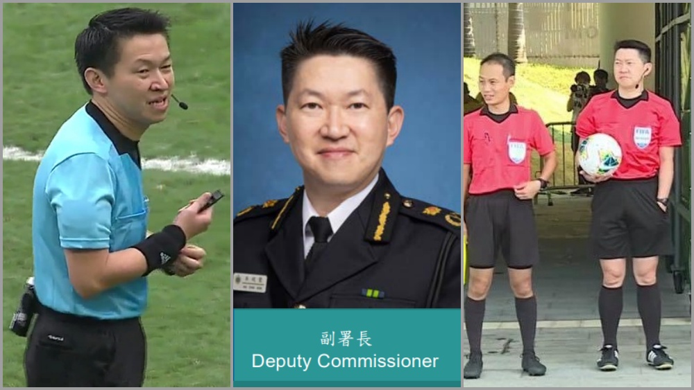 曾任國際足協裁判員的吳超覺,升任懲教副署長。網圖/資料圖片