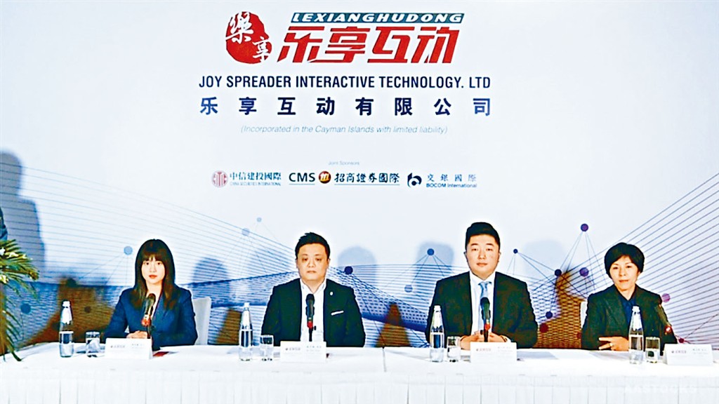 樂享互動認購逾1600倍，首天上市料慘遭「滑鐵盧」。