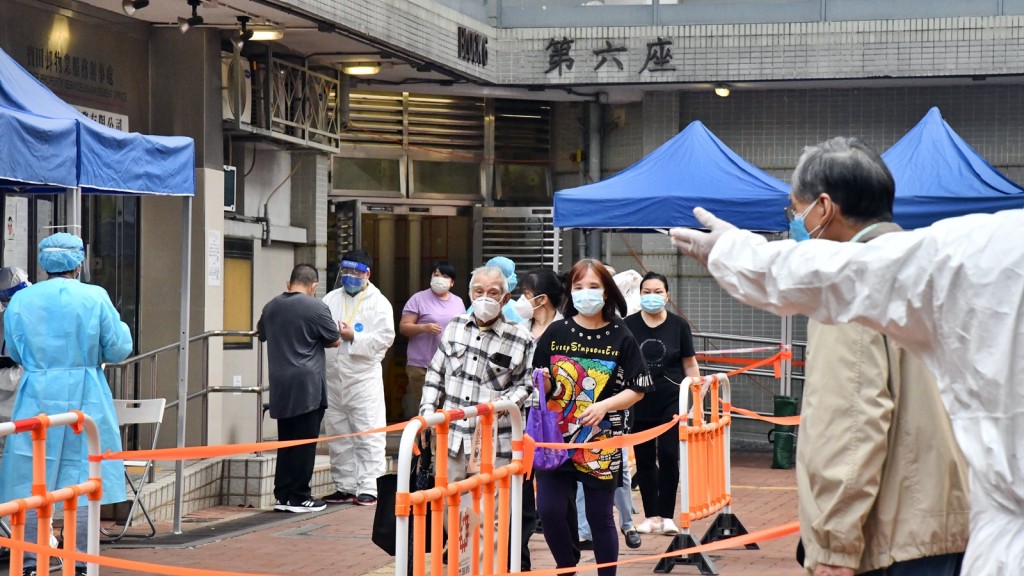 屯門寶田邨第6座完成強檢。資料圖片
