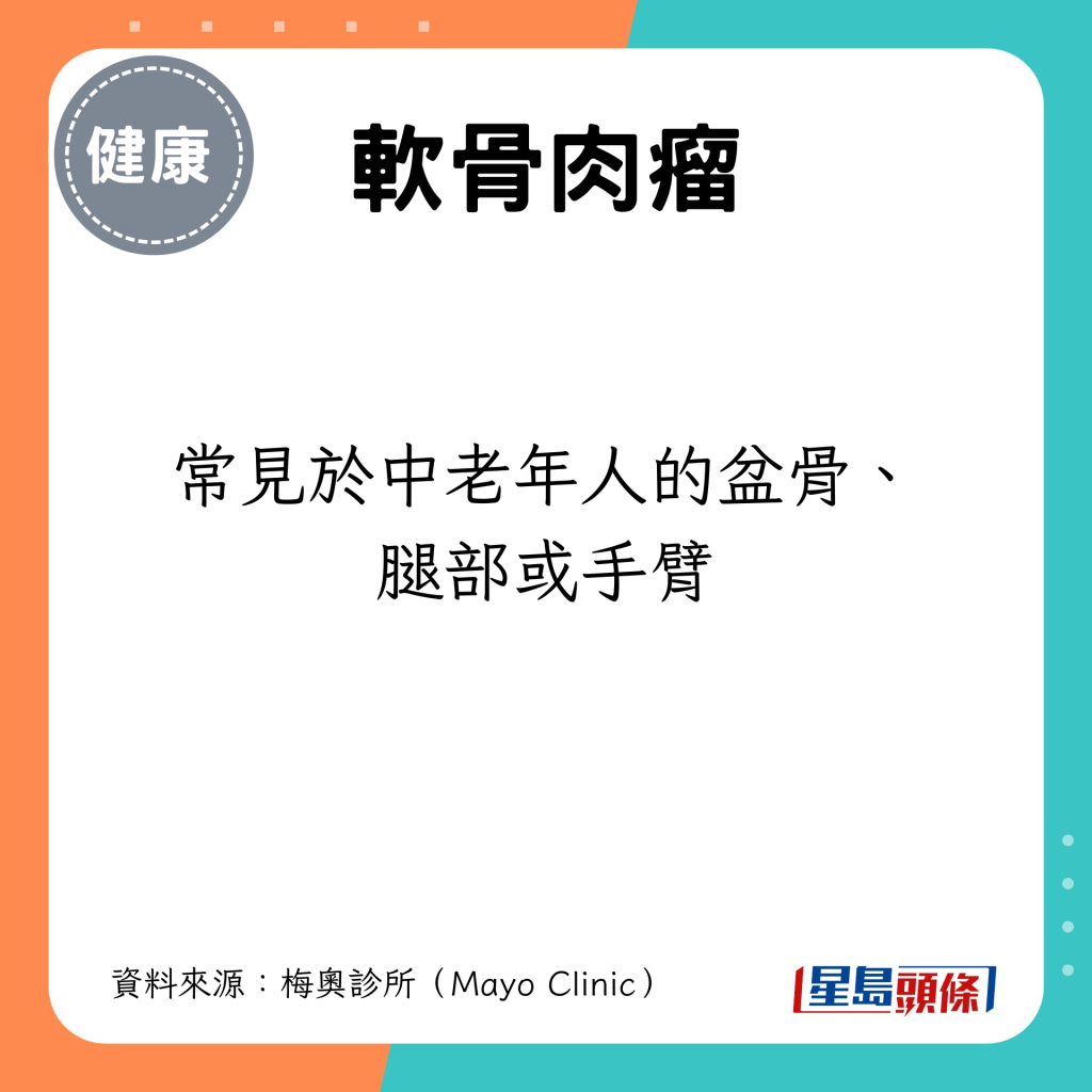 常见于中老年人的盆骨、腿部或手臂