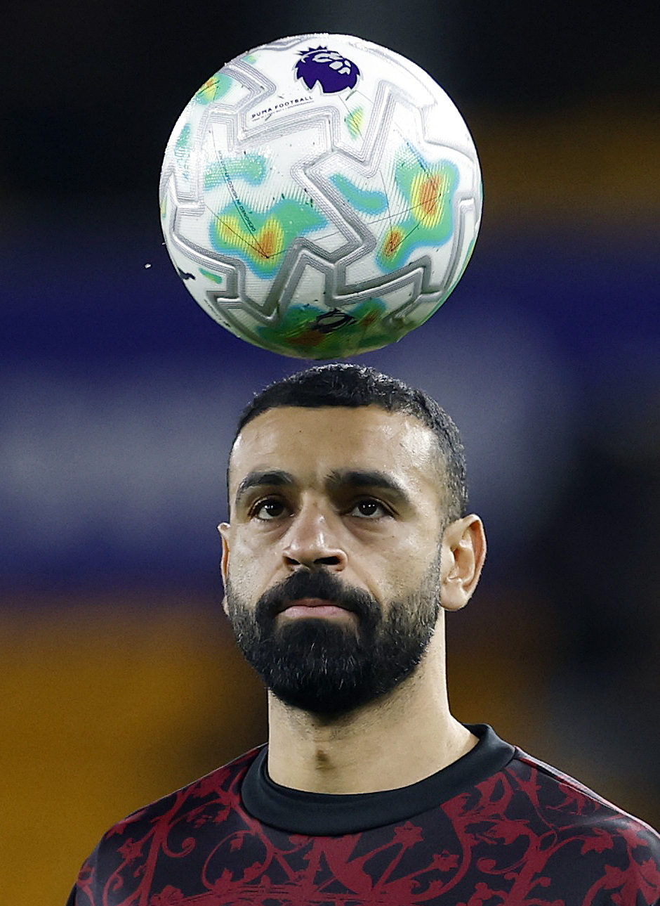 沙拿在紅軍主場晏菲路球場共參與了152球。路透社