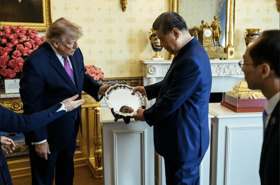 白宫公布“习特会”系列官方照。 White House Gallery