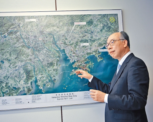 ■陳帆稱,新鐵路項目沿大部分土地仍未開發,或可提供物業發展機會為有關鐵路項目融資。
