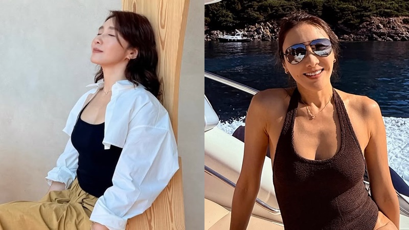 54歲黎姿歐遊性感出海  大晒泳照露豐滿身材  蜜桃臀結實堅挺如少女