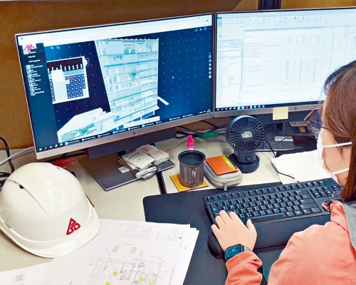 建築署採用BIM技術,電腦圖發展至三維,提升建築的可行性和可建性。