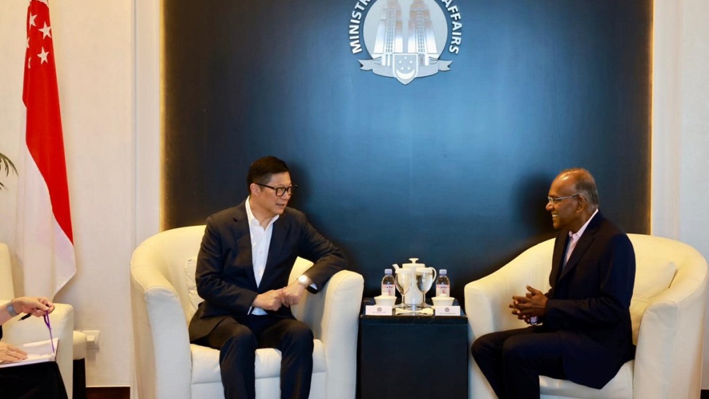 邓炳强先后到访当地人力部、内政部等相关部门。邓炳强FB图片