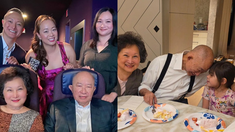 吳宇森三代同堂慶80大壽  支持未婚長女借精人工受孕  混血孫女暴風成長嗲實公公好溫馨