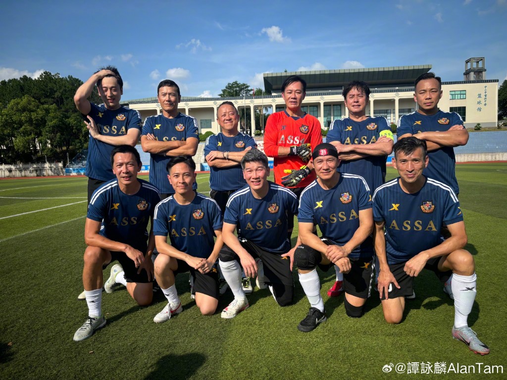 明星足球队四日去了五个地方，包括：广州、深圳、中山、杭州及临平。