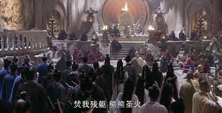 陸版《倚天屠龍記》劇照。 陸版《倚天屠龍記》劇照。