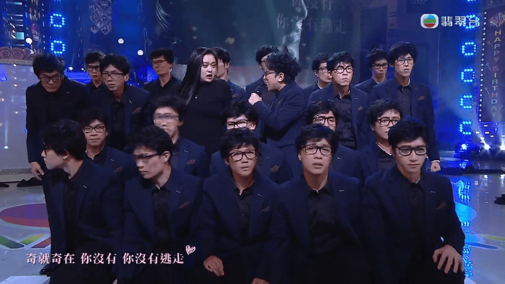 王祖藍今次表演好有舞台劇感。