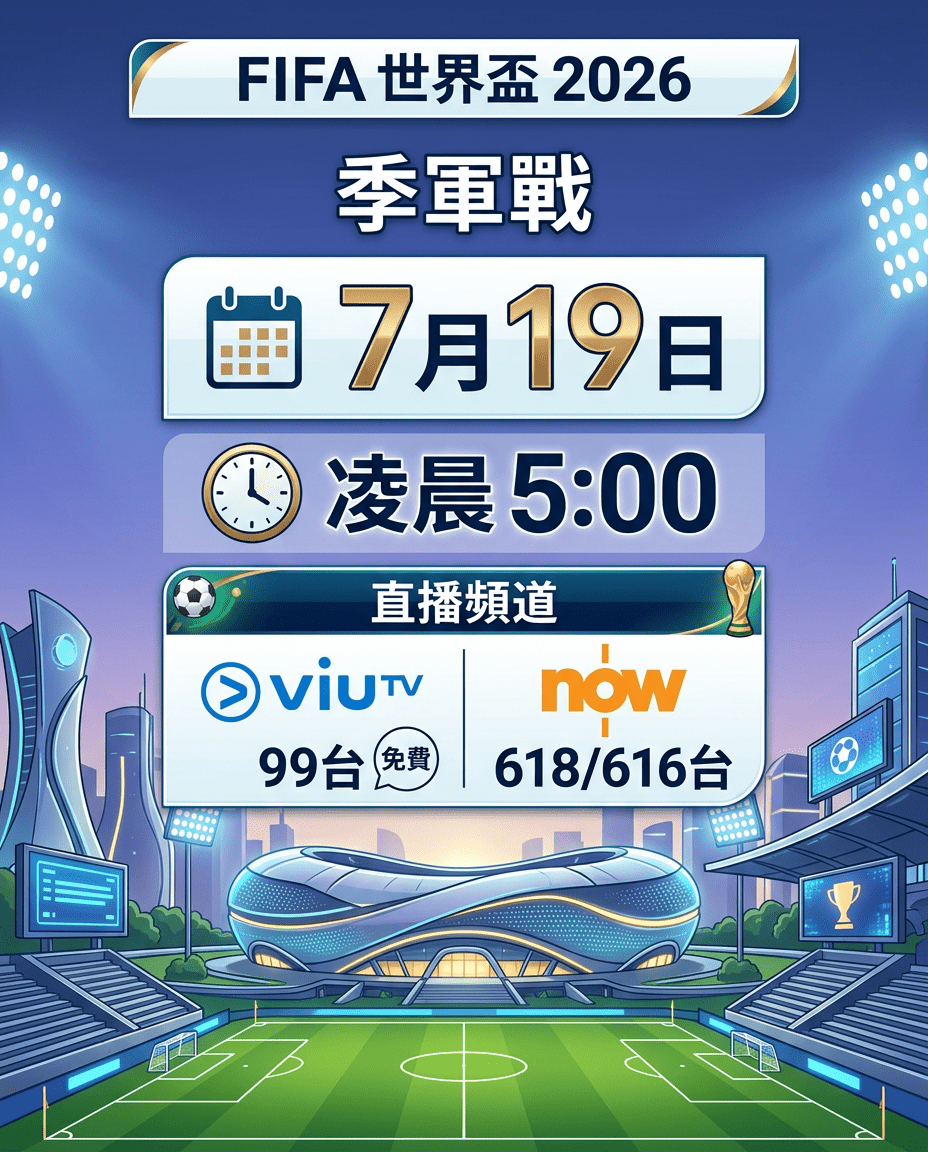 2026世界盃賽程。