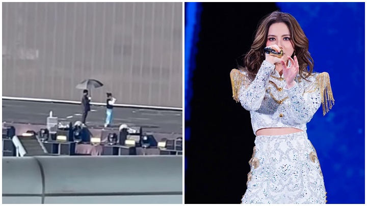G.E.M.被揭在肇慶演唱會綵排時,鬧音響工作人員。