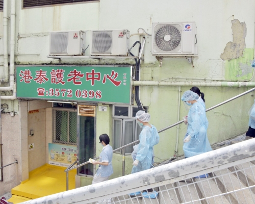 在第3波疫情中,院舍群組曾出現爆發。資料圖片