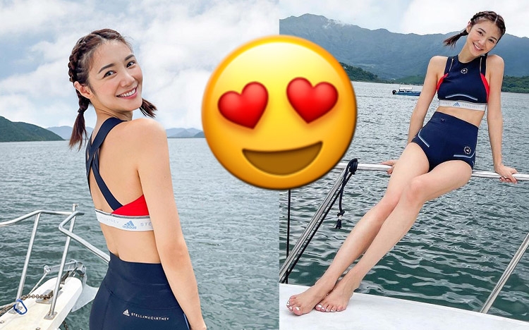 倪晨曦遊船河！