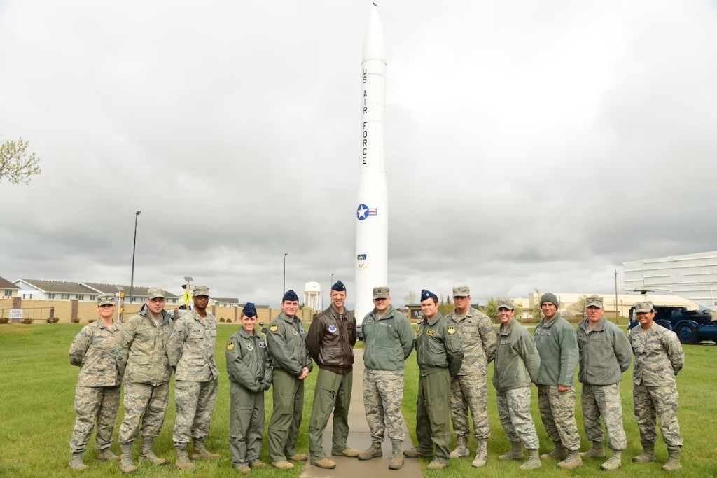 蒙大拿州馬姆斯卓空軍基地裝備有民兵三型洲際導彈。