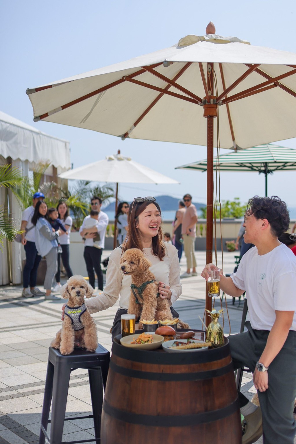 「Grill & Chill by the Bay 影灣園美食遊樂會」可讓主人們帶同毛孩一起入場。