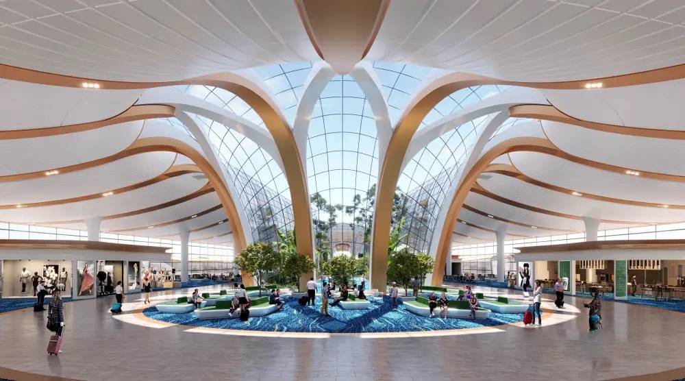 粤港澳大湾区新枢纽广州新机场动工，预计2030年落成。