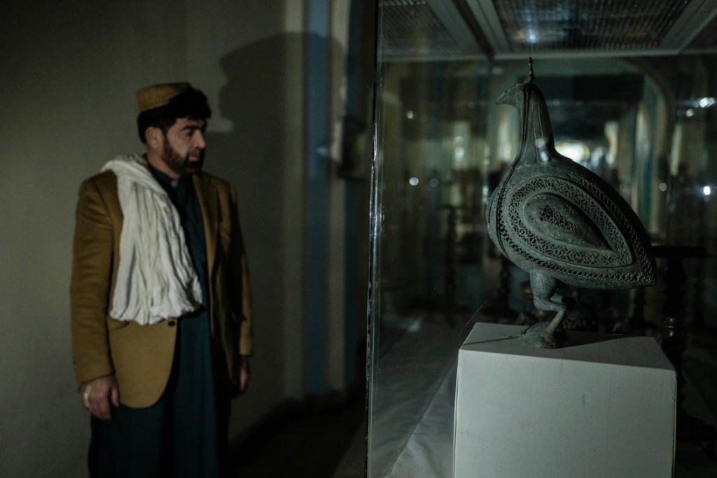 館內有很多非伊斯蘭教的文物。美聯社圖片