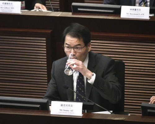 保安局副局長區志光。