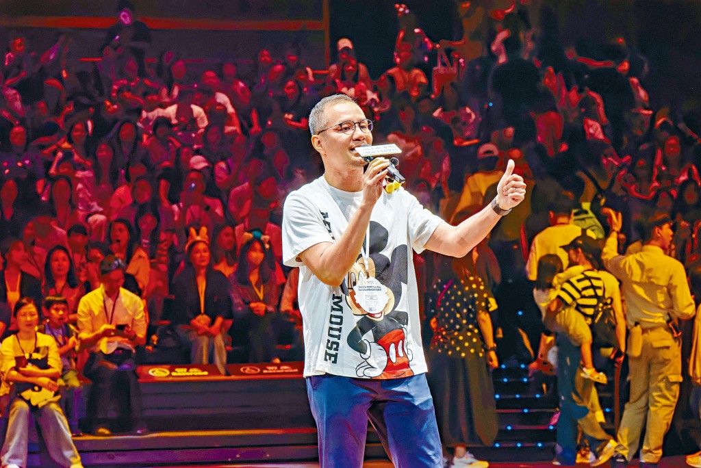 香港永明金融行政總裁林嘉言在啟動禮上致辭。 香港永明金融行政總裁林嘉言在啟動禮上致辭。