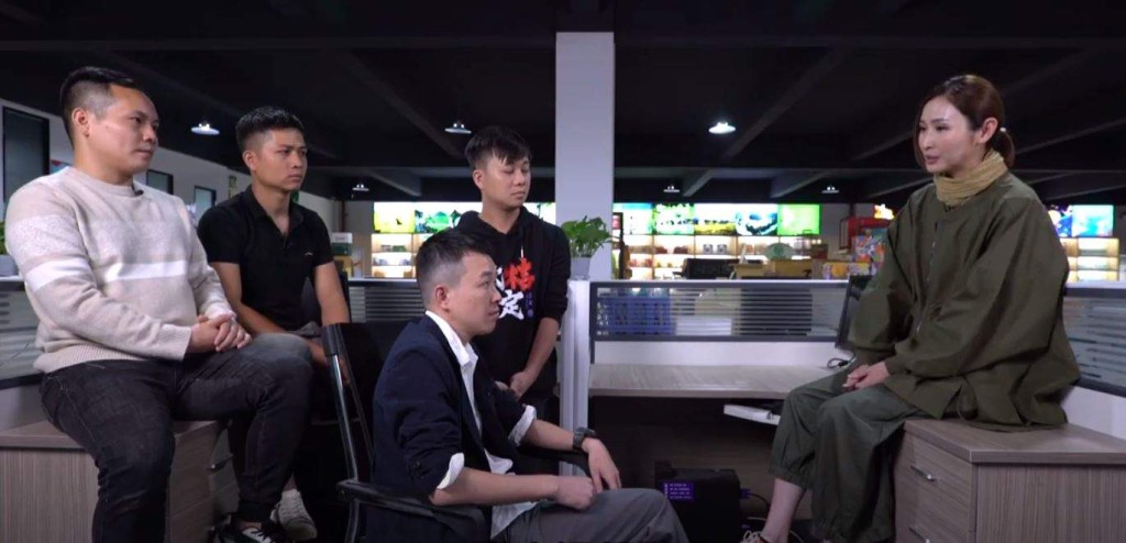 「廣西F4」與陳貝兒分享電商扶貧計劃。