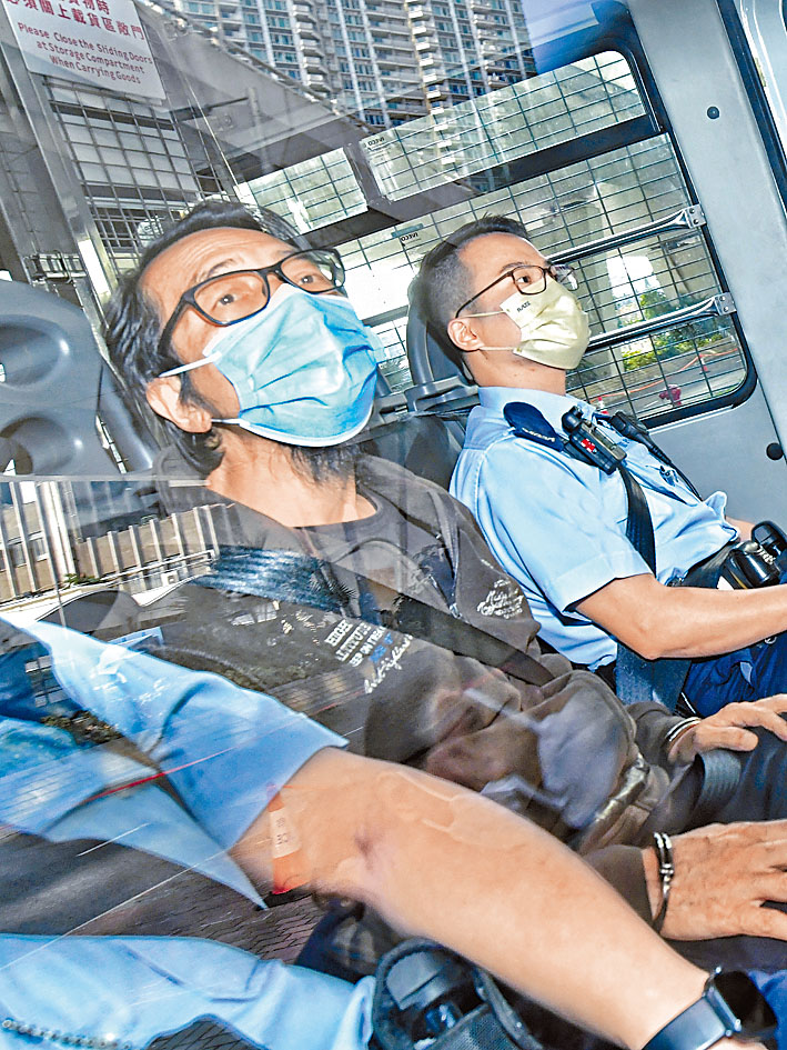 被告彭滿圓昨被裁定發表煽動文字等罪成。