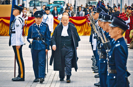 ■馬道立表示，法官的責任不在跟隨民眾的意願作出判決。