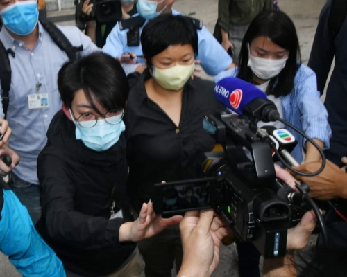 港台編導蔡玉玲涉查冊違例被捕。