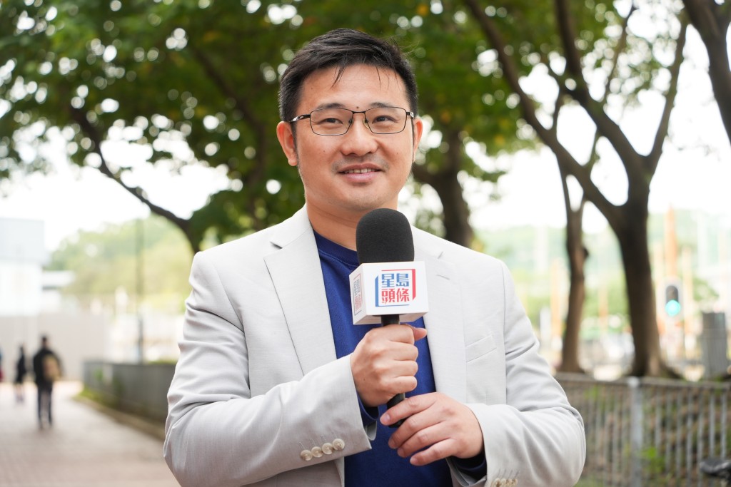 新界西北選區4號候選人甘文鋒。