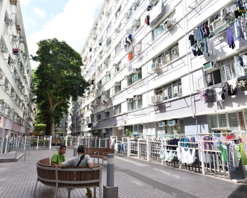漁光村「暫租住屋」過渡性房屋項目。 資料圖片
