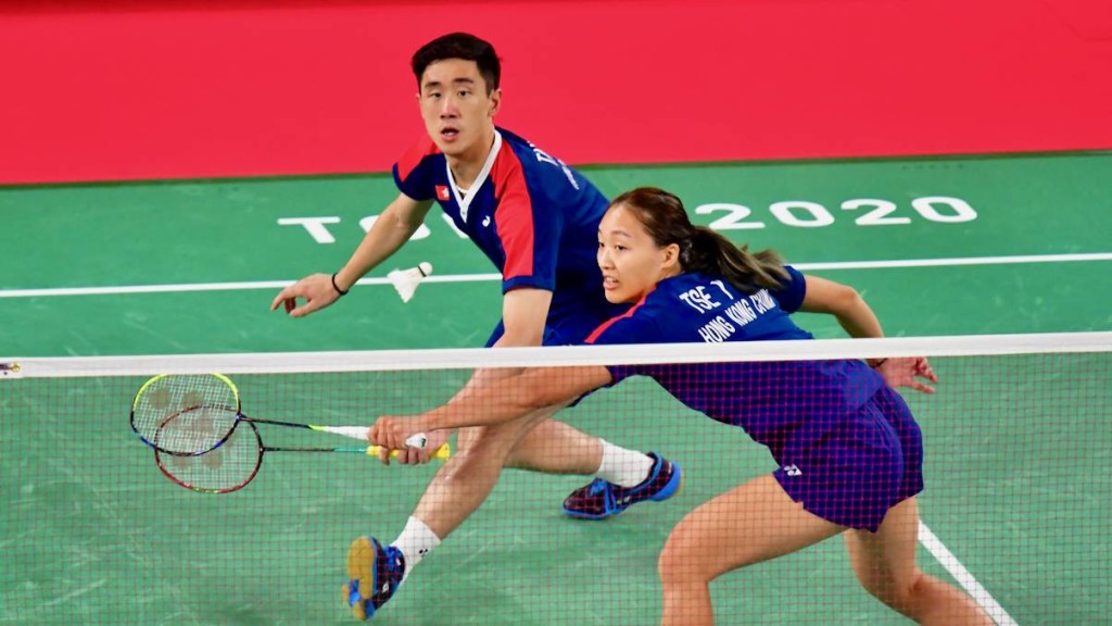 邓谢配在印尼大师赛打入8强。 资料图片