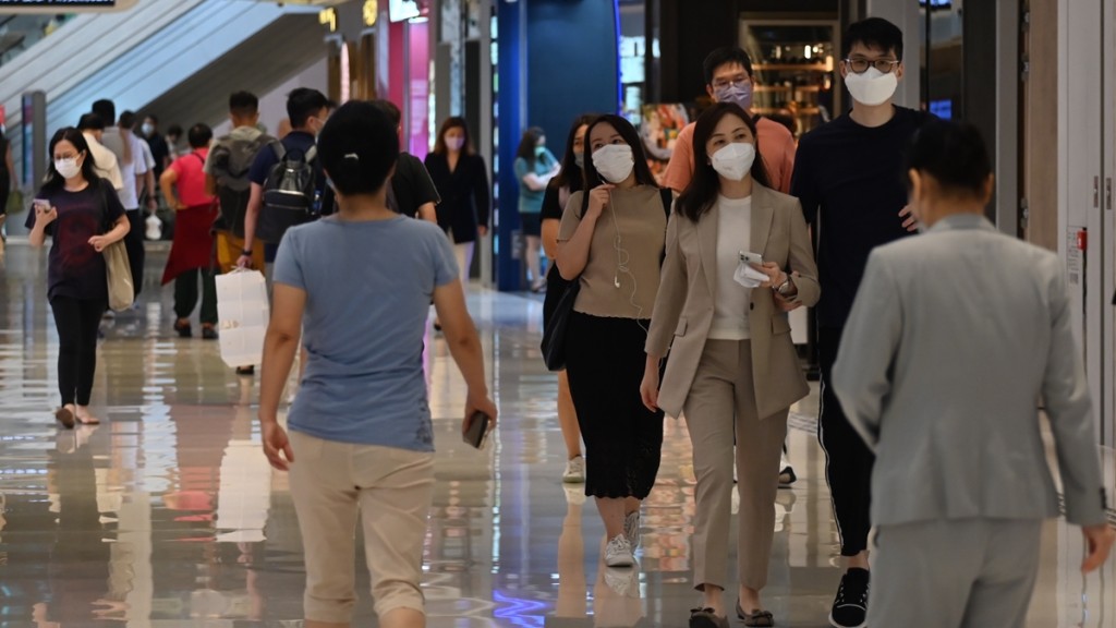 5月份通脹按年升2.0%,較4月略低。資料圖片