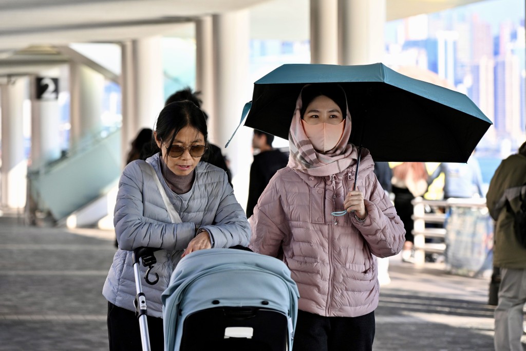 下周三至周五最低氣溫只有12度，最高氣溫亦只有16、17度。資料圖片