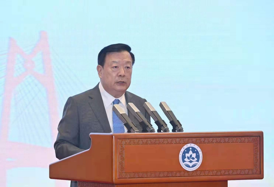 夏寶龍坦言在立法後，中央對香港管治者提出了新的更高要求。港澳辦網頁圖片
